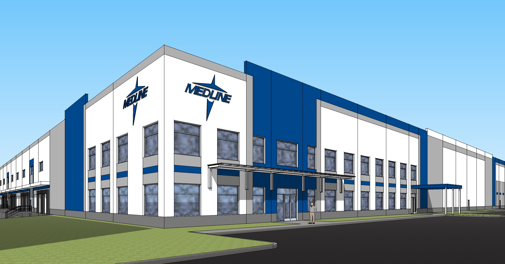 Construction begins in March on Medline’s new distribution center in